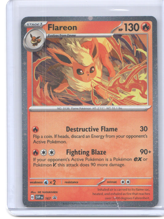 SV: Scarlet & Violet Promo Cards #167 Flareon