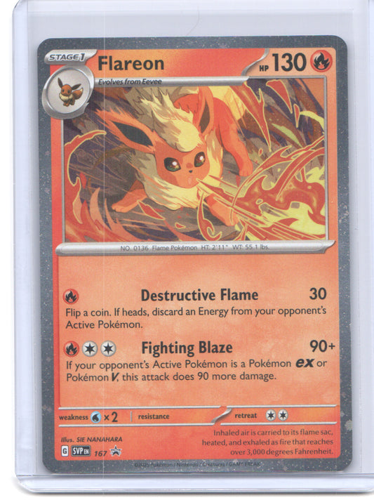 SV: Scarlet & Violet Promo Cards #167 Flareon