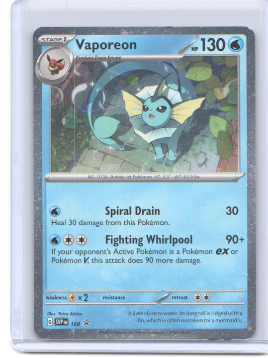 SV: Scarlet & Violet Promo Cards #168 Vaporeon