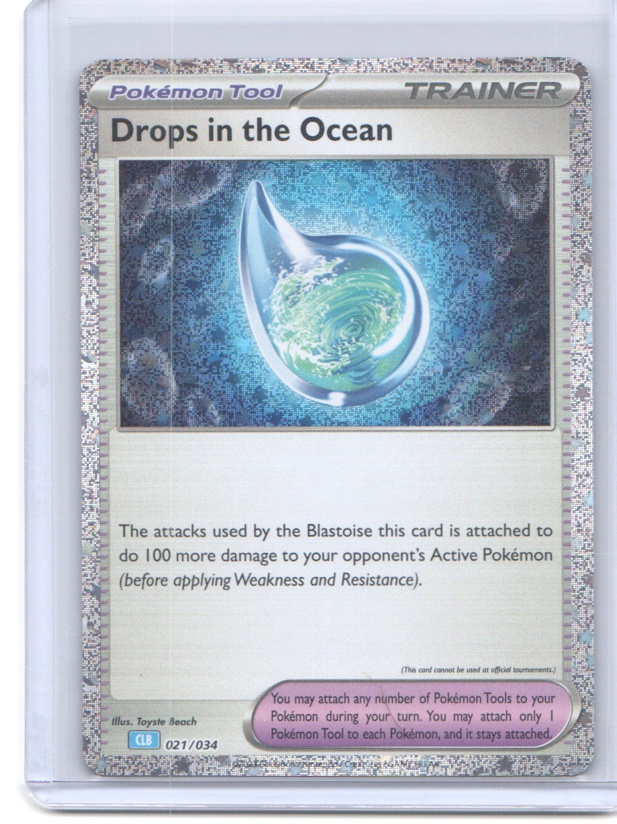 Trading Card Game Classic #021/034 Drops in the Ocean