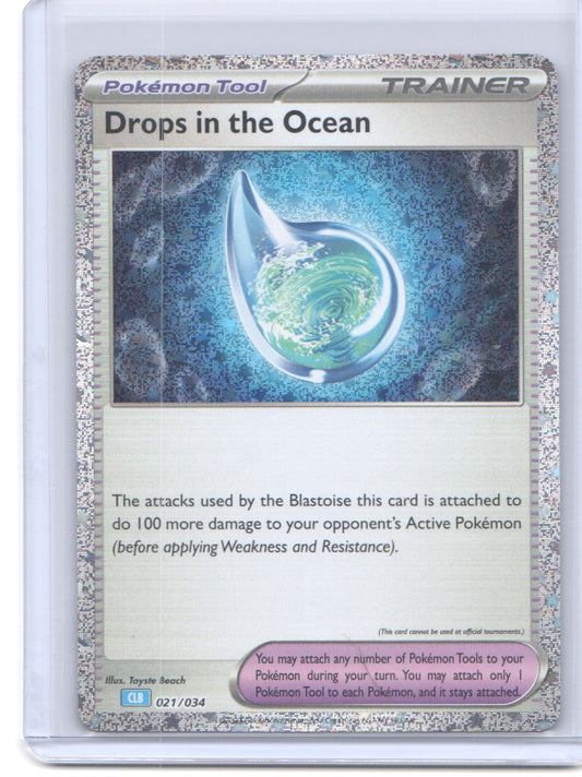Trading Card Game Classic #021/034 Drops in the Ocean