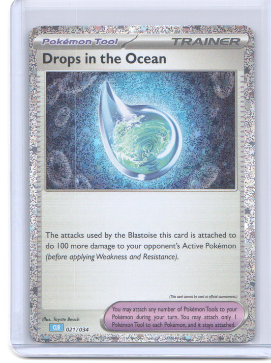 Trading Card Game Classic #021/034 Drops in the Ocean