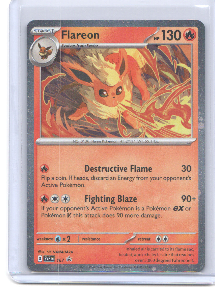 SV: Scarlet & Violet Promo Cards #167 Flareon