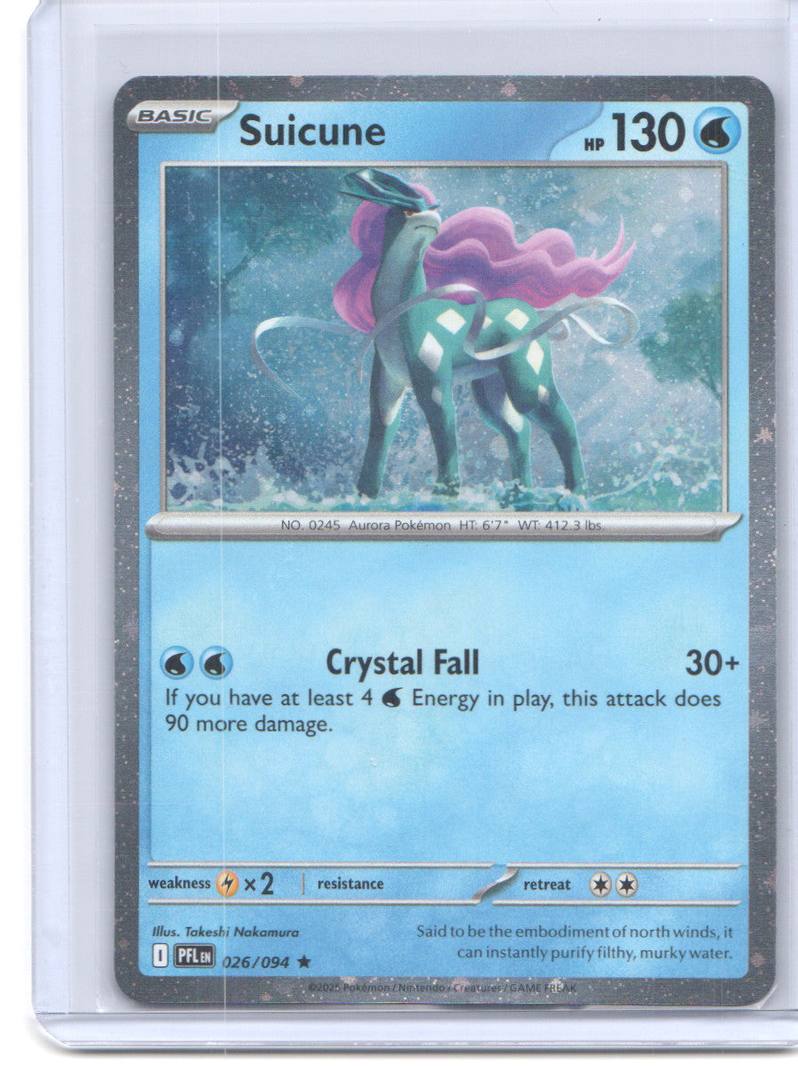 Miscellaneous Cards & Products #026/094 Suicune (Cosmos Holo)