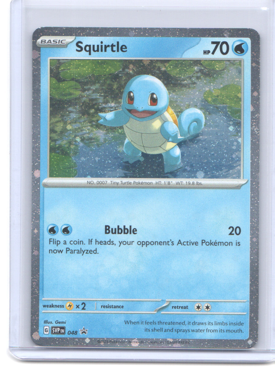 SV: Scarlet & Violet Promo Cards #048 Squirtle