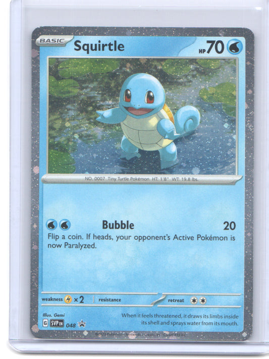 SV: Scarlet & Violet Promo Cards #048 Squirtle