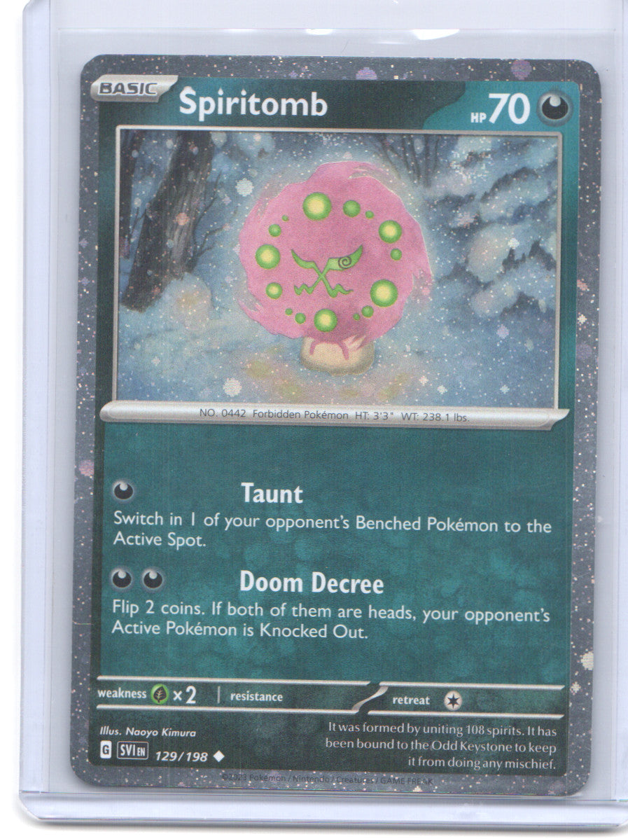 Miscellaneous Cards & Products #129/198 Spiritomb