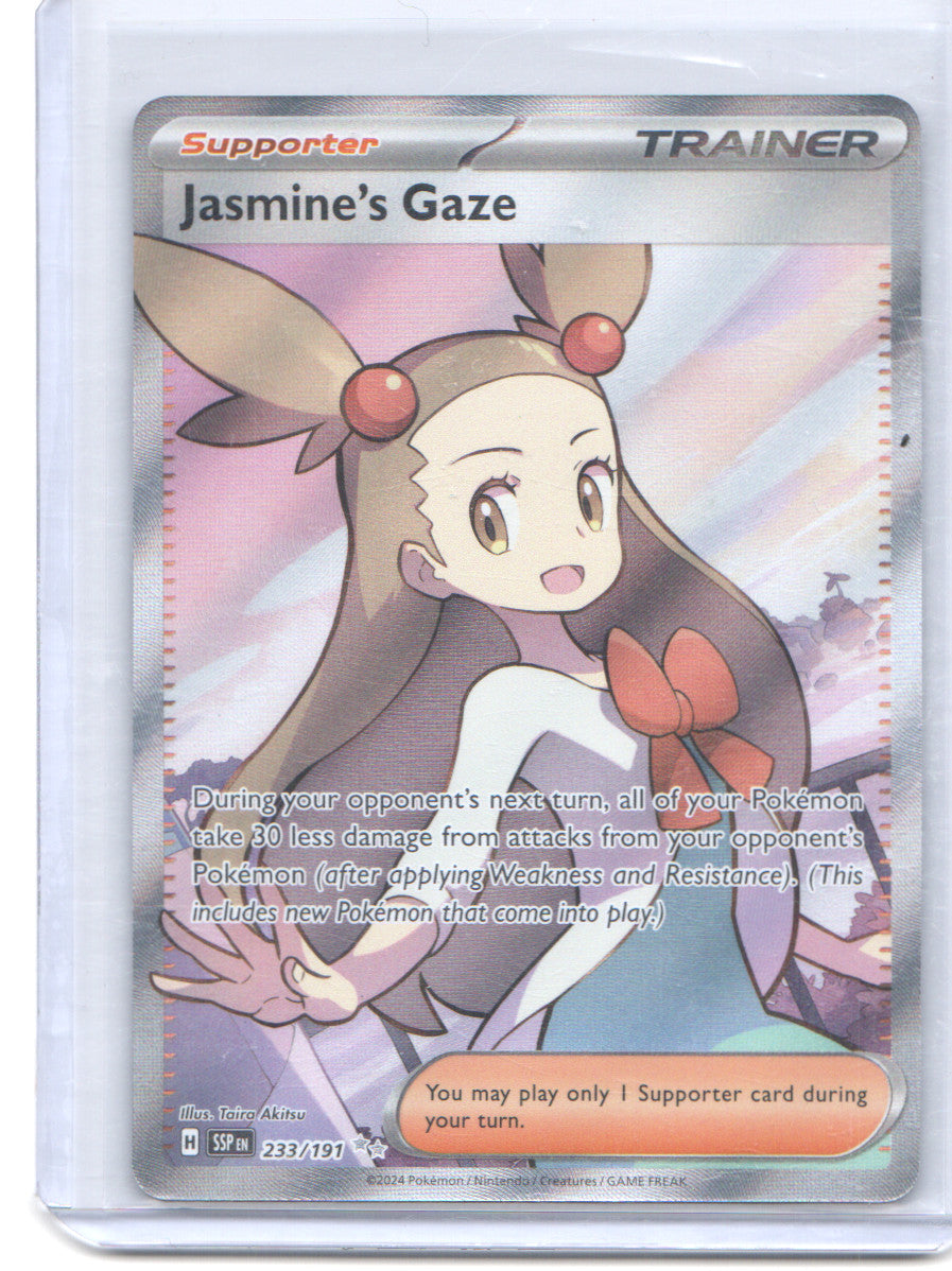 SV08: Surging Sparks #233/191 Jasmine's Gaze