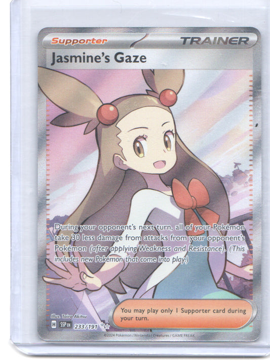 SV08: Surging Sparks #233/191 Jasmine's Gaze