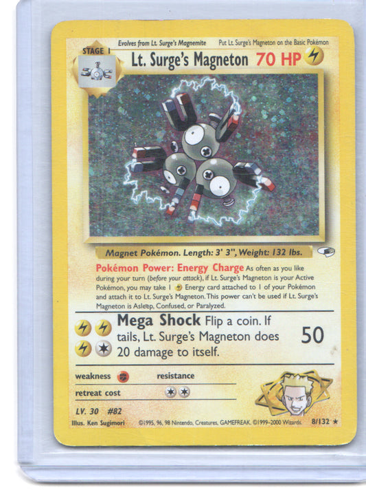 Gym Heroes #008/132 Lt. Surge's Magneton