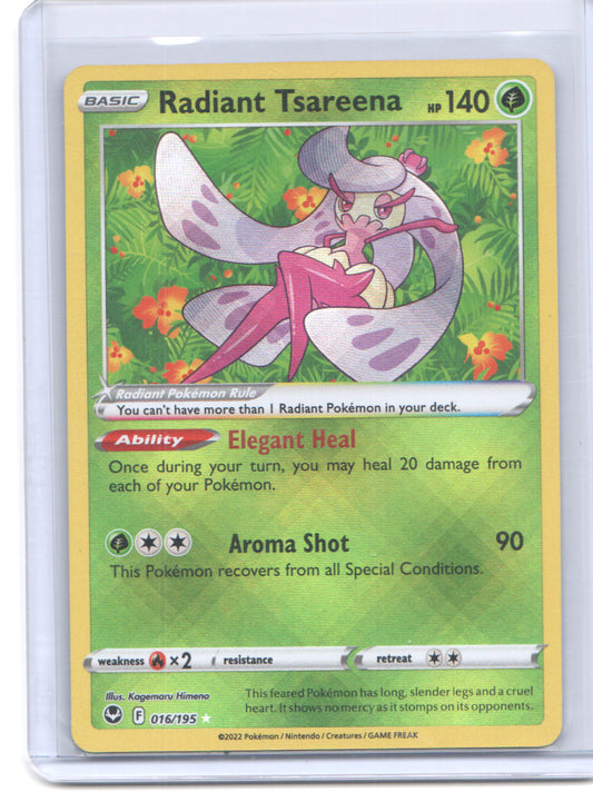 SWSH12: Silver Tempest #016/195 Radiant Tsareena