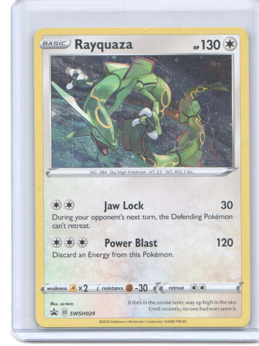 SWSH: Sword & Shield Promo Cards #SWSH029 Rayquaza