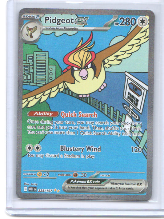 SV03: Obsidian Flames #225/197 Pidgeot ex