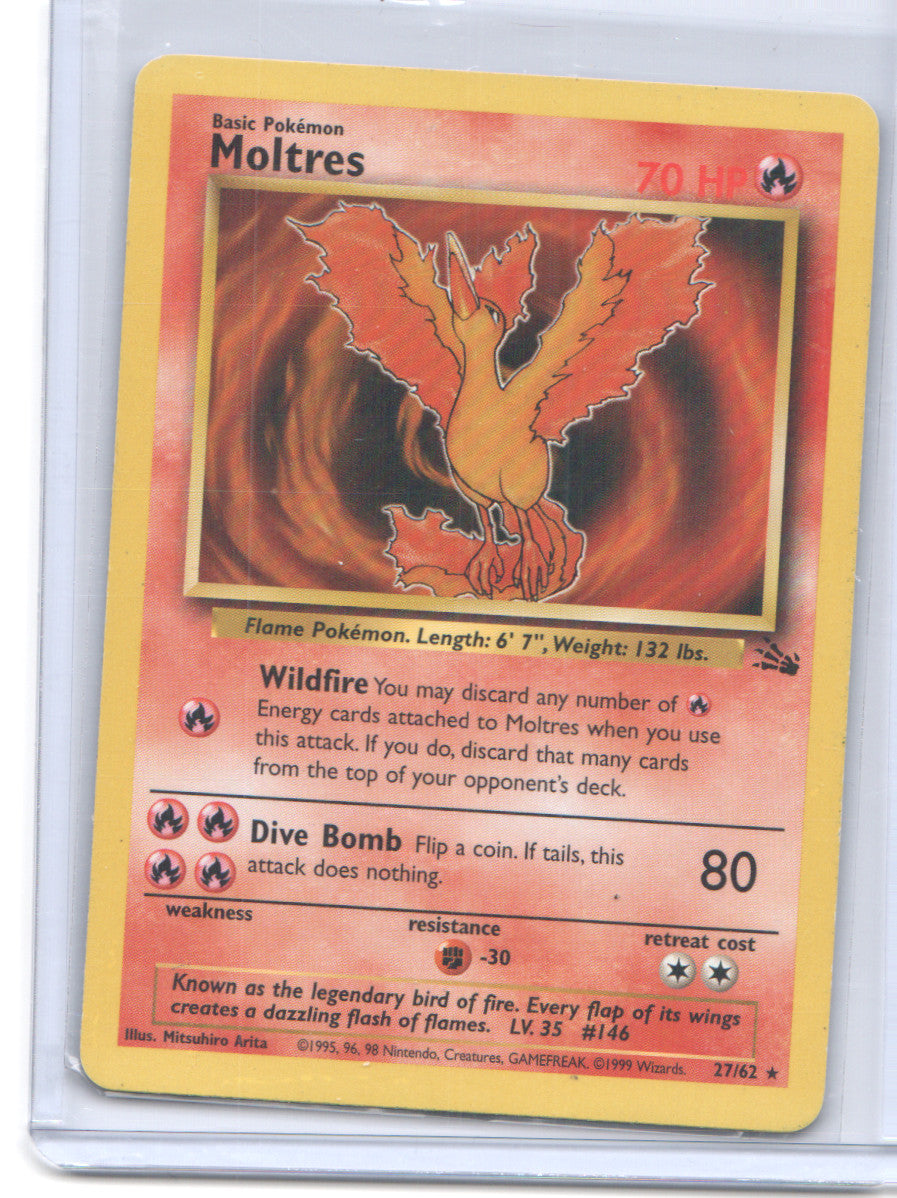 Fossil #27/62 Moltres (27)