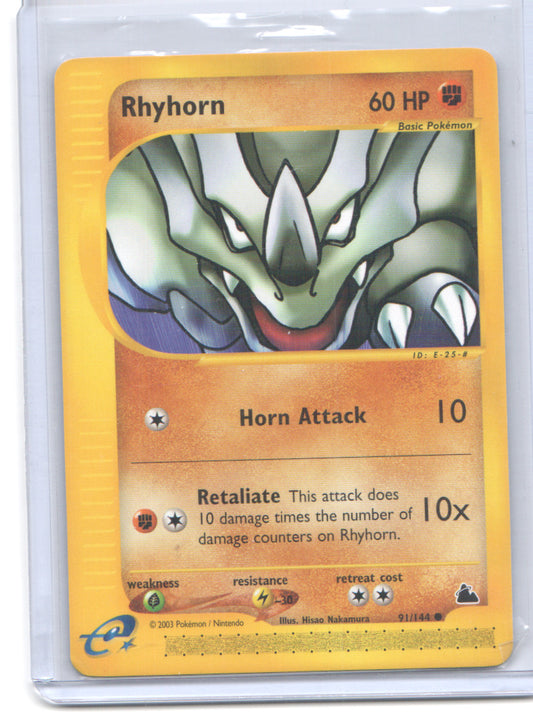 Skyridge #091/144 Rhyhorn