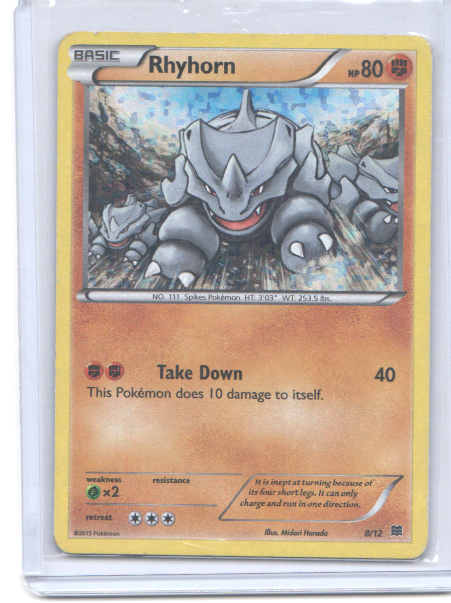 McDonald's Promos 2015 #008/012 Rhyhorn