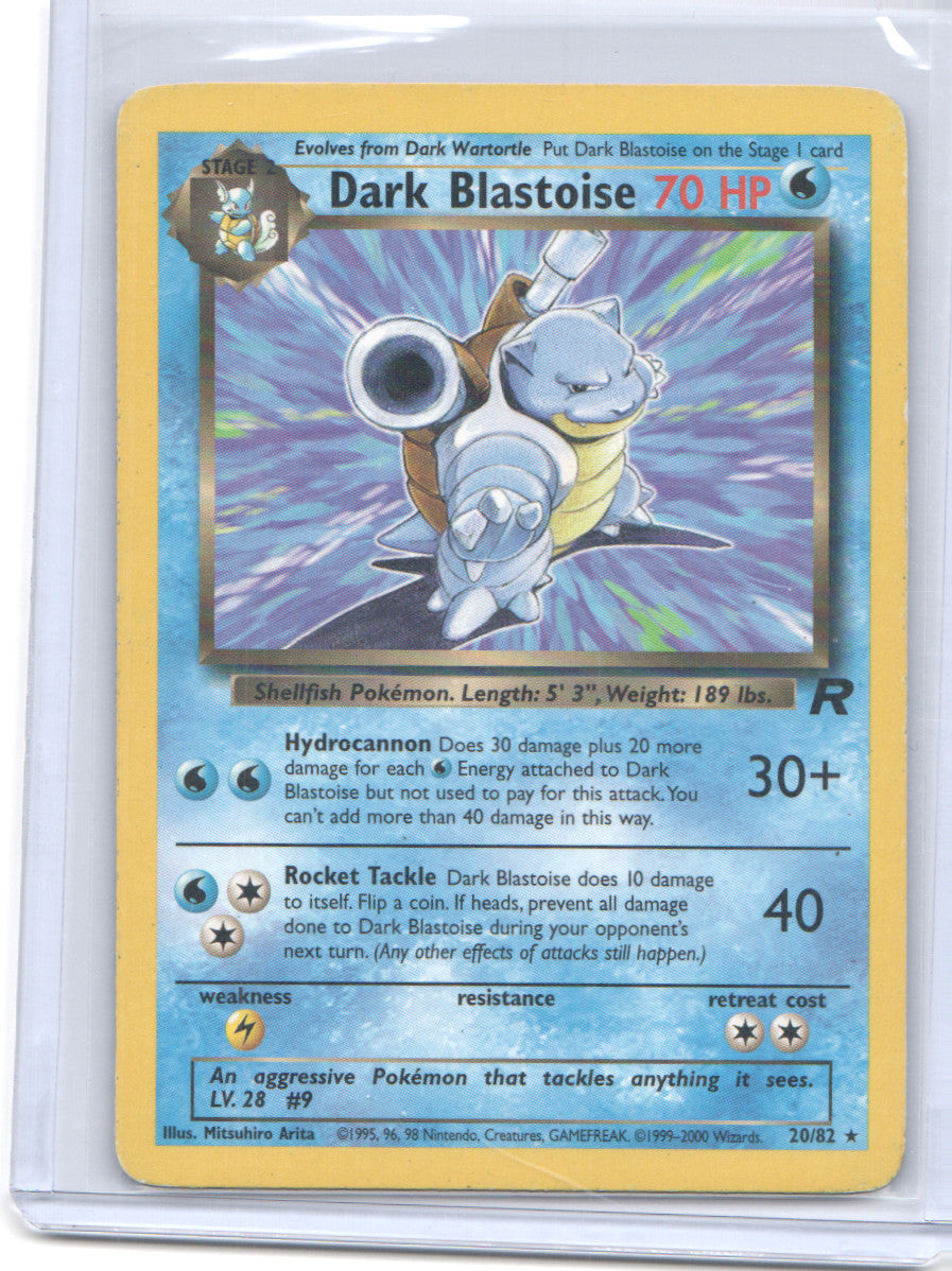 Team Rocket #20/82 Dark Blastoise (20)