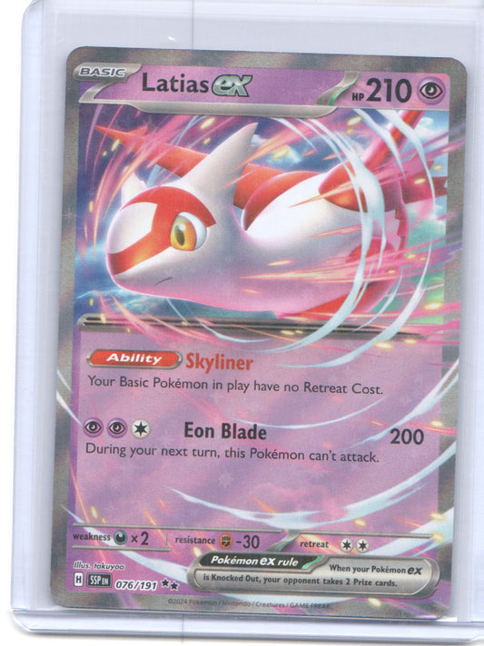 Miscellaneous Cards & Products #076/191 Latias ex (Surging Sparks)