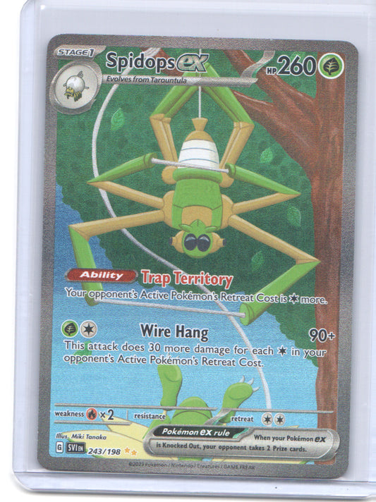 SV01: Scarlet & Violet Base Set #243/198 Spidops ex