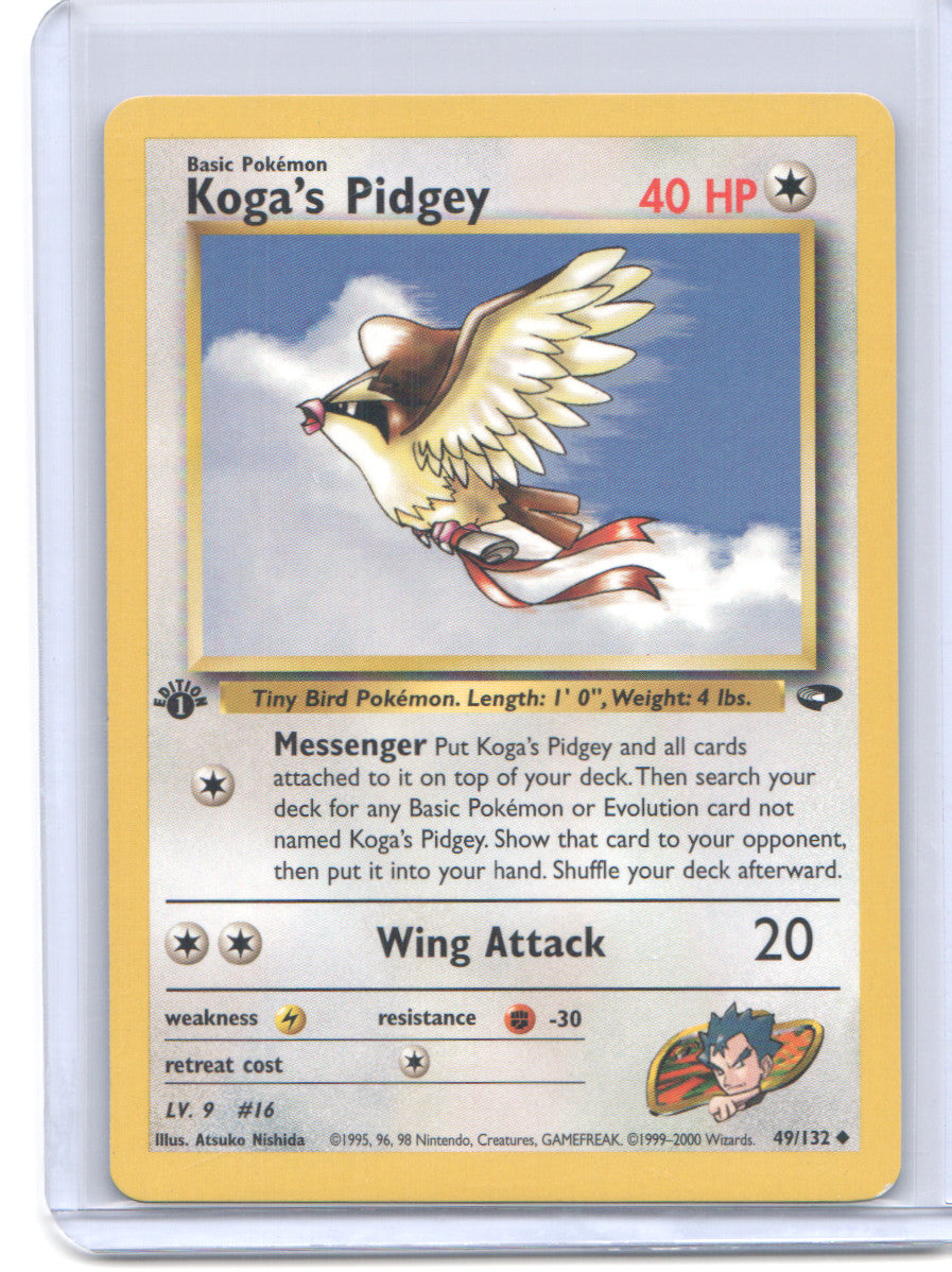 Gym Challenge #049/132 Koga's Pidgey (49)