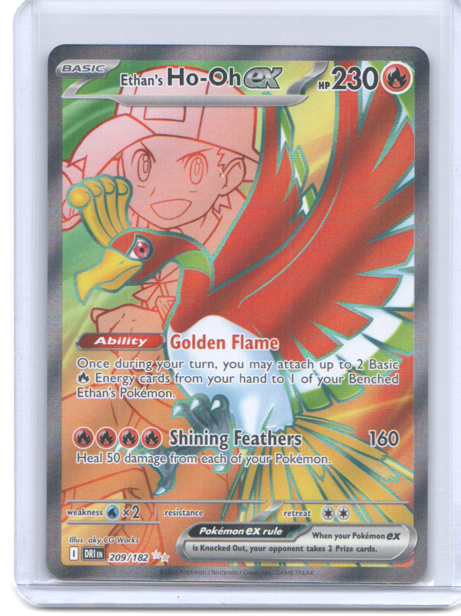 SV10: Destined Rivals #209/182 Ethan's Ho-Oh ex