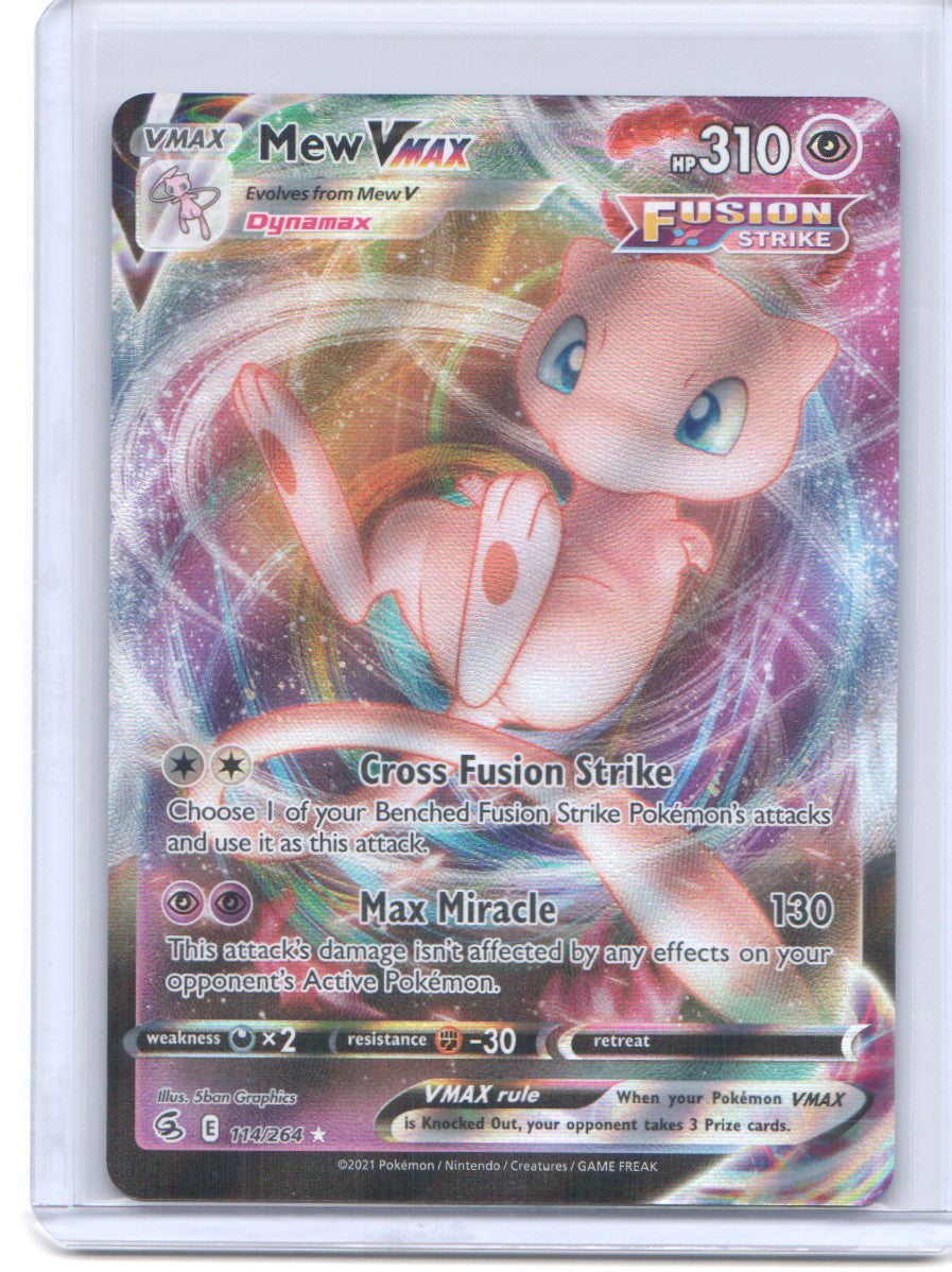 SWSH08: Fusion Strike #114/264 Mew VMAX