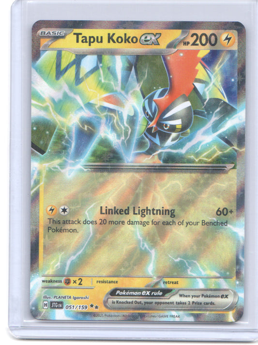 SV09: Journey Together #051/159 Tapu Koko ex