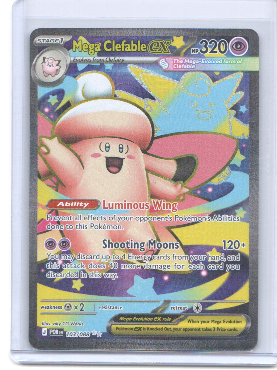 ME03: Perfect Order #103/088 Mega Clefable ex