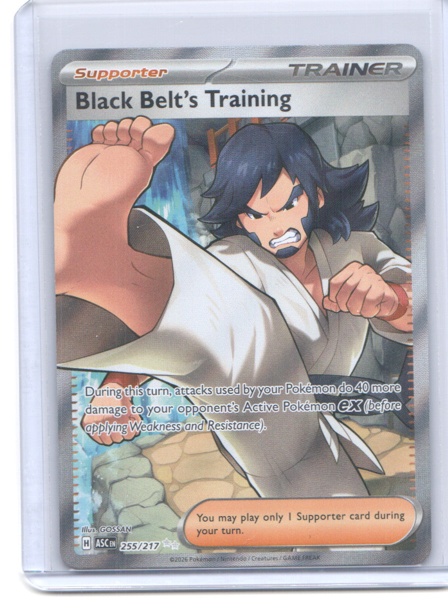 ME: Ascended Heroes #255/217 Black Belt's Training