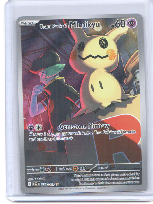 ME: Ascended Heroes #238/217 Team Rocket's Mimikyu