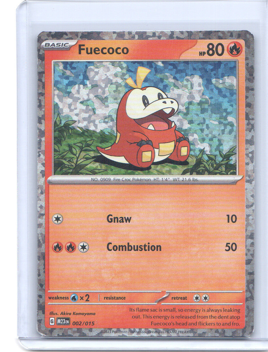 Fuecoco Promo McDonald's Promos 2023 002/015 NM