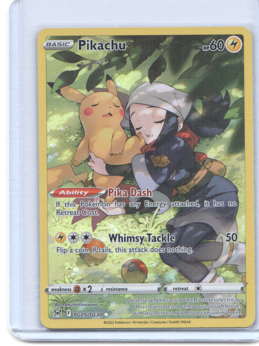 SWSH11: Lost Origin Trainer Gallery #TG05/TG30 Pikachu