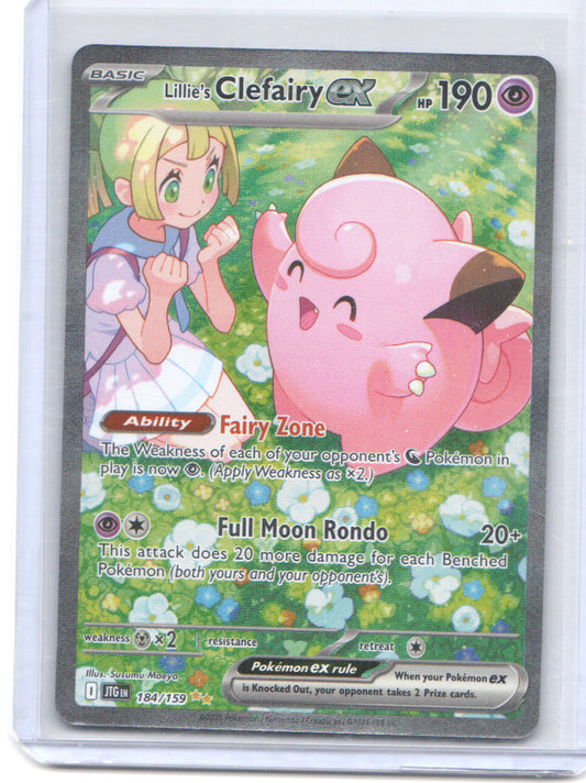SV09: Journey Together #184/159 Lillie's Clefairy ex
