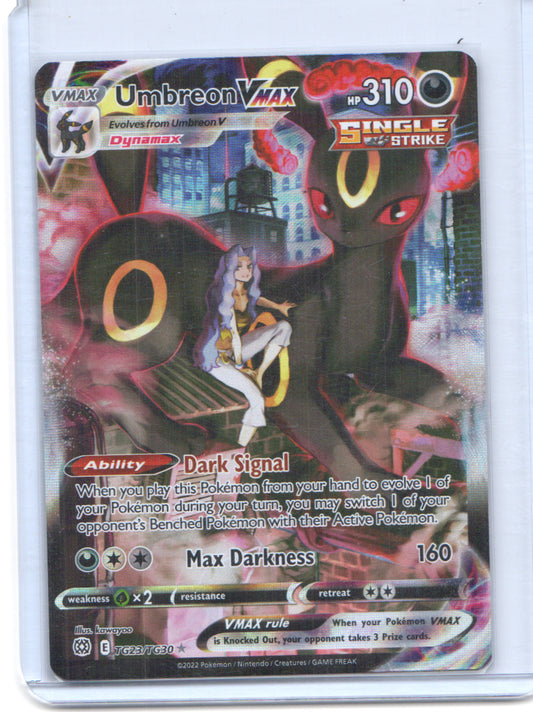 SWSH09: Brilliant Stars Trainer Gallery #TG23/TG30 Umbreon VMAX