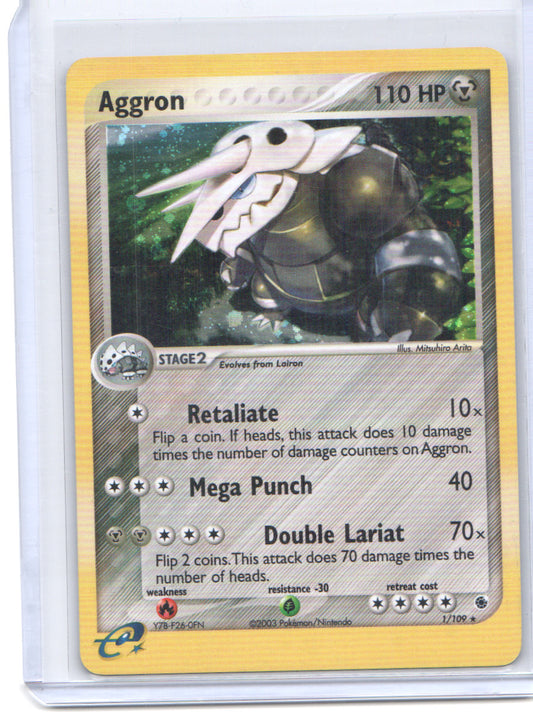 Ruby and Sapphire #1/109 Aggron