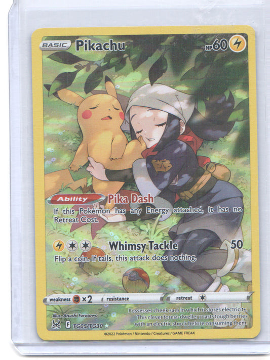 SWSH11: Lost Origin Trainer Gallery #TG05/TG30 Pikachu