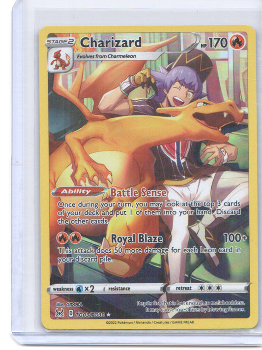 SWSH11: Lost Origin Trainer Gallery #TG03/TG30 Charizard