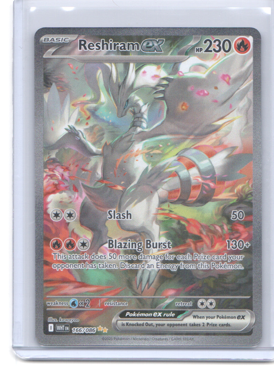SV: White Flare #166/086 Reshiram ex