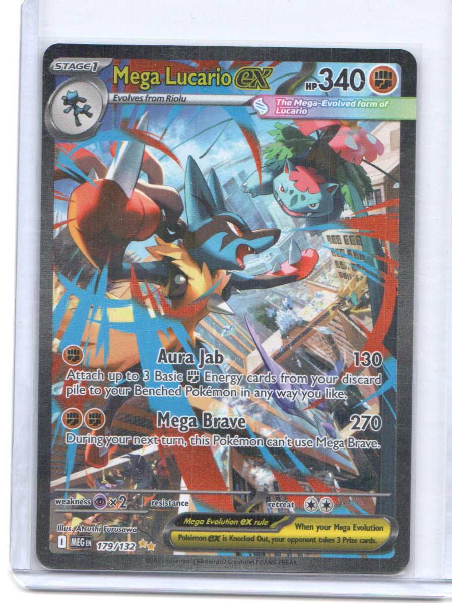 ME01: Mega Evolution #179/132 Mega Lucario ex