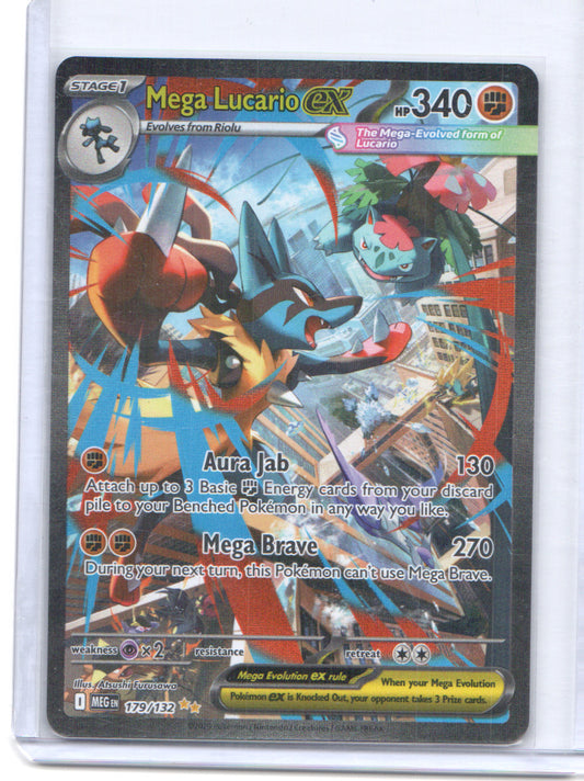 ME01: Mega Evolution #179/132 Mega Lucario ex