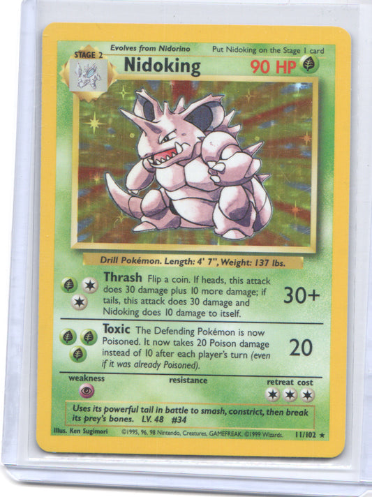 Base Set #011/102 Nidoking