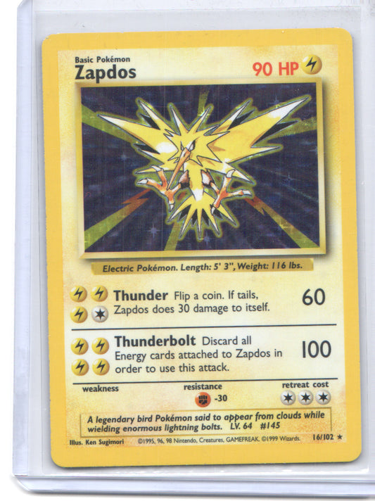 Base Set #016/102 Zapdos
