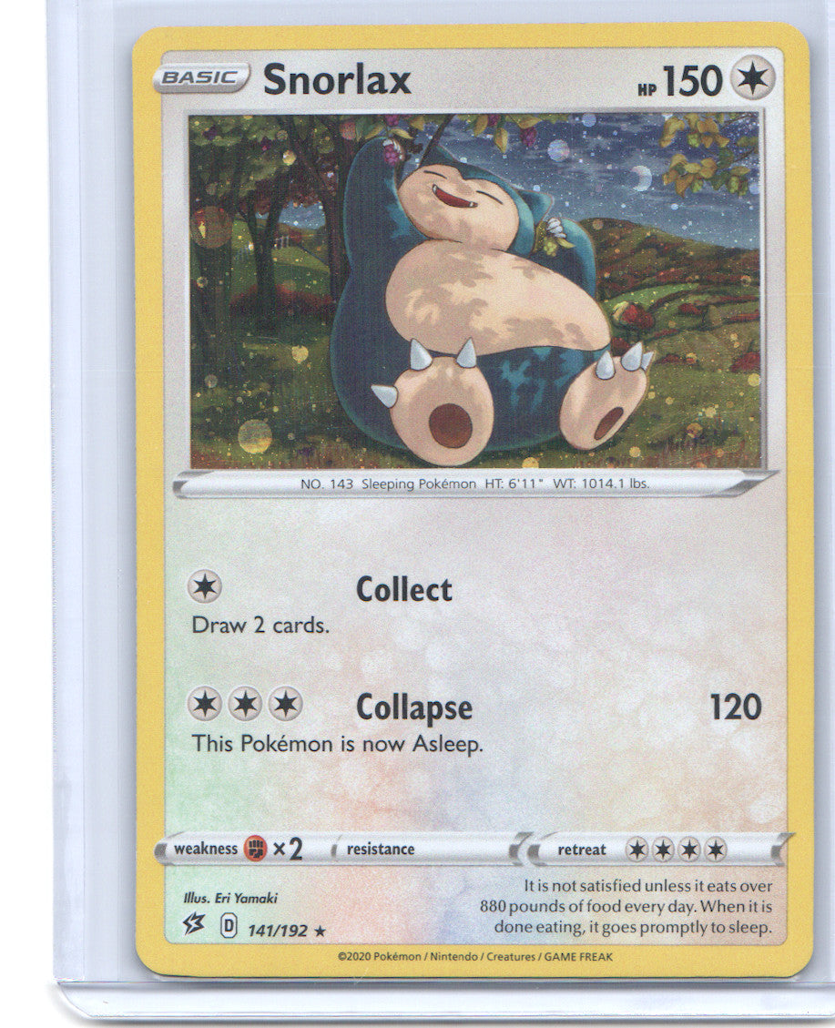 Snorlax (Cosmos Holo) Promo Miscellaneous Cards & Products 141/192 NM