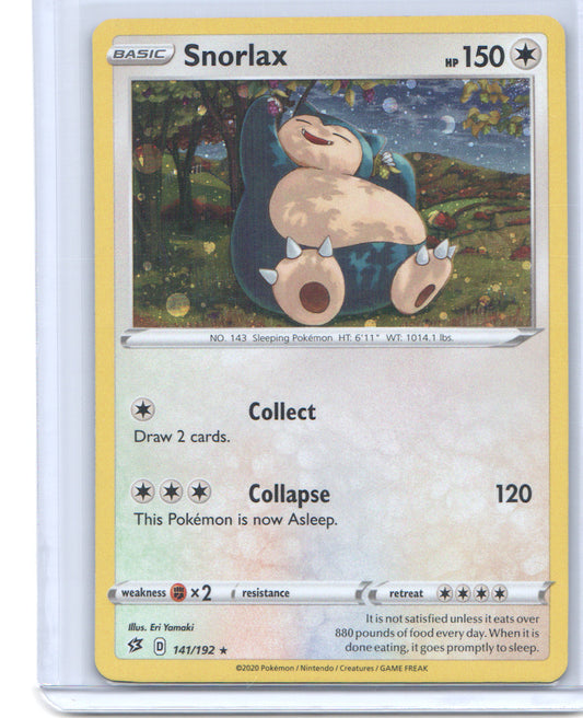 Snorlax (Cosmos Holo) Promo Miscellaneous Cards & Products 141/192 NM