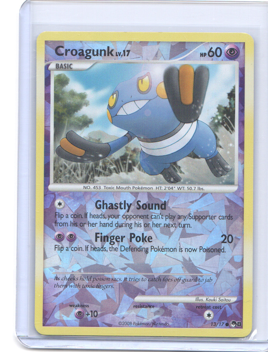 Croagunk Common POP Series 8 13/17 NM