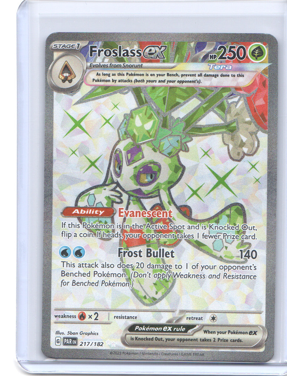 Froslass ex Ultra Rare SV04: Paradox Rift 217/182 NM