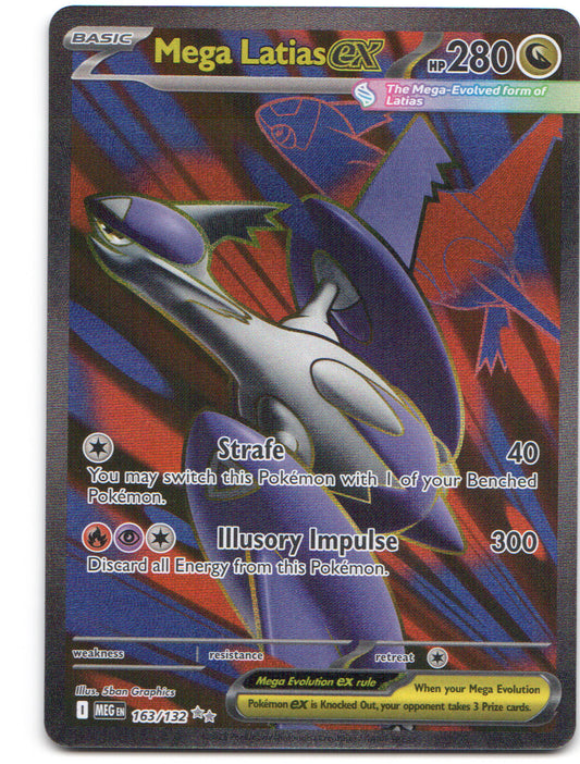 Mega Latias ex - Ultra Rare ME01: Mega Evolution 163/132 NM