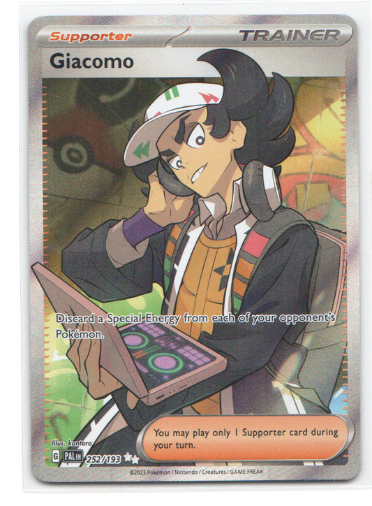 Giacomo - Ultra Rare SV02: Paldea Evolved 252/193 NM