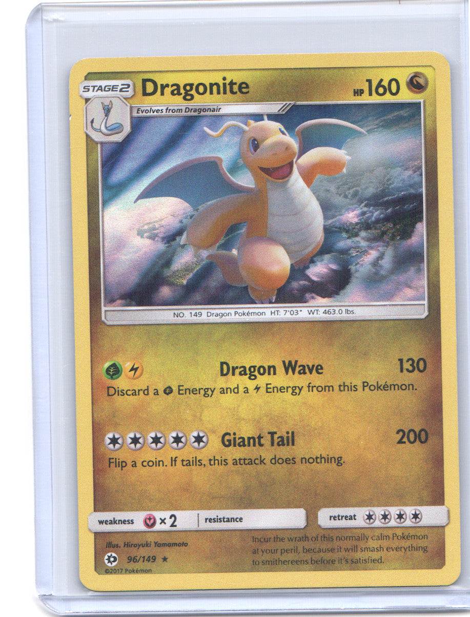 Dragonite Holo Rare SM Base Set 96/149 NM