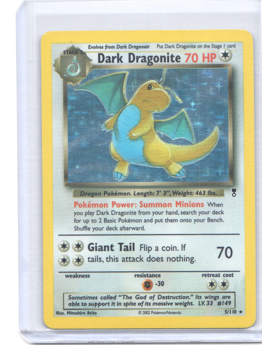 Dark Dragonite Holo Rare Legendary Collection 005/110 LP